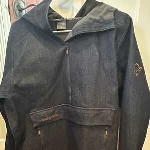 Norrøna Men's Dark Denim Ski Jacket - Navy